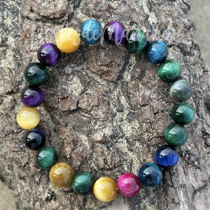 Bracelet Oeil de Tigre Multicouleur