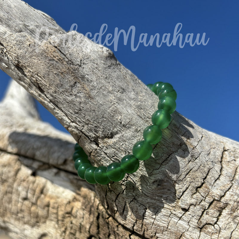 Bracelet pierre Jade verte