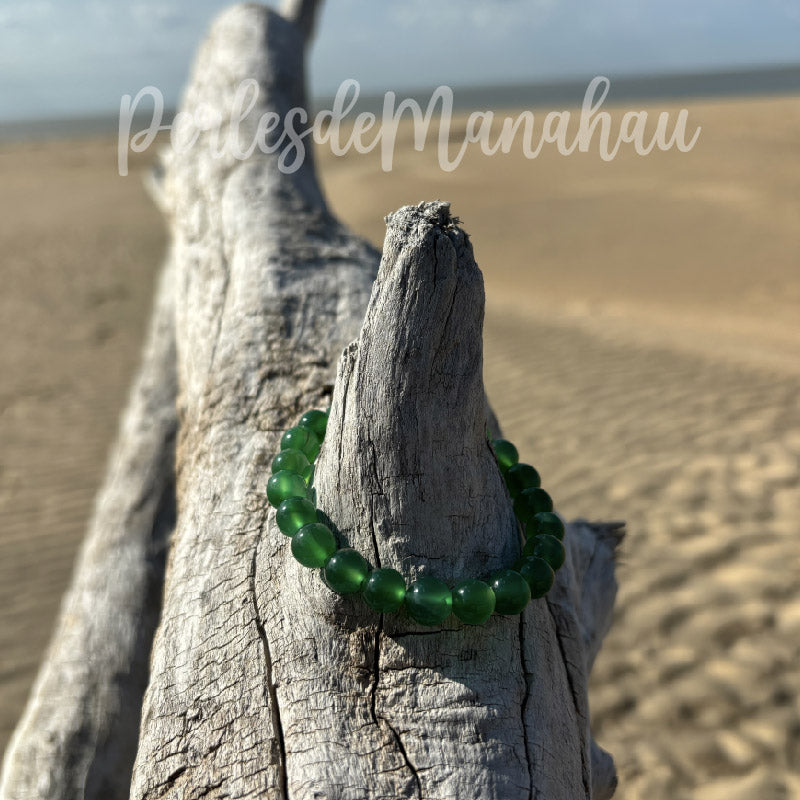 Bracelet pierre Jade verte